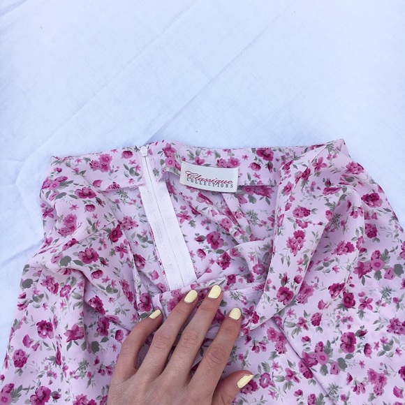 Vintage Dresses & Skirts - Floral Vintage Skirt